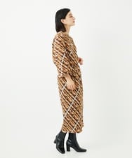 PHBAE56390 GEORGES RECH(小さいサイズ)(メゾン ドゥ サンク)  [日本製]フェザーバルーンスリーブブラウス オレンジ