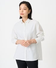 PHBAG17230 GEORGES RECH(小さいサイズ)(メゾン ドゥ サンク) ベーシックレギュラーカラーシャツ ホワイト