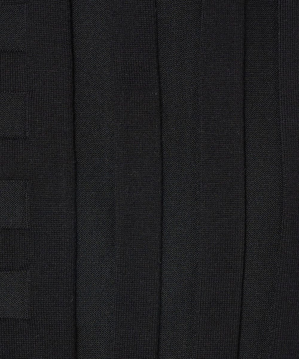 PHBEA27290 GEORGES RECH(小さいサイズ)(メゾン ドゥ サンク)  [2点セット]リブニットベスト＆バンドカラーブラウス イエロー