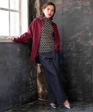 PHBJE24290 GEORGES RECH(小さいサイズ)(メゾン ドゥ サンク) フィブリルブロードシャツ グリーン