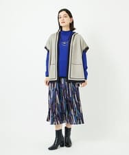 PHFAD11230 GEORGES RECH(小さいサイズ)(メゾン ドゥ サンク) [アンサンブル対応]ウォッシャブルウールハイネックニット イエロー