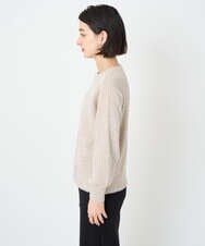 PHFCF51230 GEORGES RECH(小さいサイズ)(メゾン ドゥ サンク) メタリックシャギークルーネックニット ベージュ
