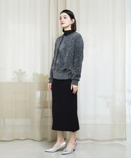 PHFCF51230 GEORGES RECH(小さいサイズ)(メゾン ドゥ サンク) メタリックシャギークルーネックニット ベージュ