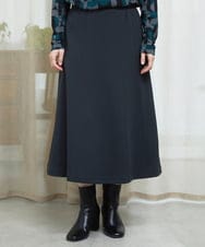 PHHAD30330 GEORGES RECH(小さいサイズ)(メゾン ドゥ サンク)  [セットアップ対応]ジャージーセミフレアスカート ダークグレー