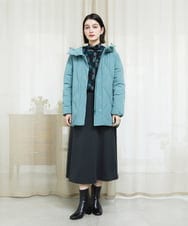 PHHAD30330 GEORGES RECH(小さいサイズ)(メゾン ドゥ サンク)  [セットアップ対応]ジャージーセミフレアスカート ダークグレー