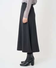 PHHAD30330 GEORGES RECH(小さいサイズ)(メゾン ドゥ サンク)  [セットアップ対応]ジャージーセミフレアスカート ダークグレー