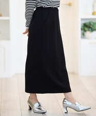 PHHAG11240 GEORGES RECH(小さいサイズ)(メゾン ドゥ サンク)  [セットアップ対応]ストレッチダンボールナロースカート ブラック