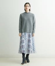 PHHCS05330 GEORGES RECH(小さいサイズ)(メゾン ドゥ サンク) 【セットアップ対応】千鳥格子柄スカート ベージュ系