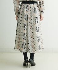 PHHCS05330 GEORGES RECH(小さいサイズ)(メゾン ドゥ サンク) 【セットアップ対応】千鳥格子柄スカート ベージュ系