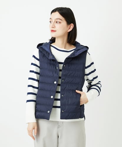 PHJEE08360 GEORGES RECH(小さいサイズ) タフタダウンベスト