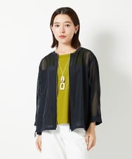PHJHD44330 GEORGES RECH(小さいサイズ)(メゾン ドゥ サンク) メッシュコンビシアーブルゾン ベージュ