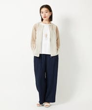 PHJHD44330 GEORGES RECH(小さいサイズ)(メゾン ドゥ サンク) メッシュコンビシアーブルゾン ベージュ