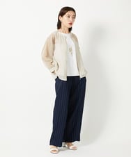 PHJHD44330 GEORGES RECH(小さいサイズ)(メゾン ドゥ サンク) メッシュコンビシアーブルゾン ベージュ