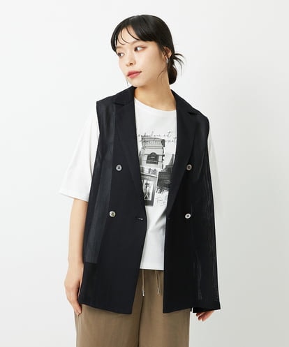 PHJHE60330 GEORGES RECH(小さいサイズ) ダブルブレストシアージレ