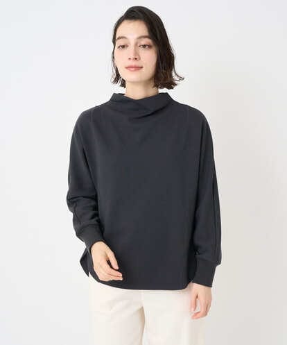 PHKAD30290  [セットアップ対応]ボトルネックドルマンスリーブジャージーカットソー