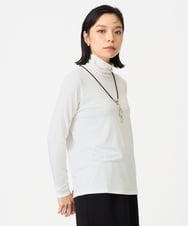 PHKAG26180 GEORGES RECH(小さいサイズ)(メゾン ドゥ サンク) ベアテンハイネックカットソー ホワイト