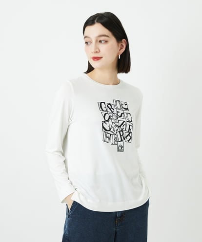 PHKEF14150  ベアテンロゴ刺繍カットソー
