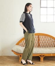 PHKGD34210 GEORGES RECH(小さいサイズ)(メゾン ドゥ サンク)  [セットアップ対応]VネックAラインベスト ベージュ
