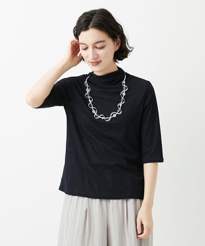 PHKGD49130 GEORGES RECH(小さいサイズ) [日本製]ボトルネックセミシアーカットソー