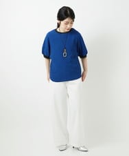 PHKGF28170 GEORGES RECH(小さいサイズ)(メゾン ドゥ サンク) ギンガムチェックジャージーカットソー ブラック