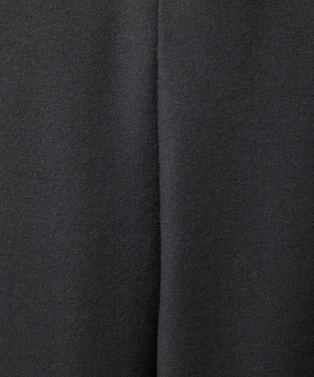 PHLAB24250 GEORGES RECH(小さいサイズ)(メゾン ドゥ サンク)  [日本製]裏起毛シャンブレージョガーワイドパンツ ダークグレー