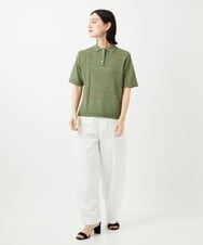 PHLGD03330 GEORGES RECH(小さいサイズ)(メゾン ドゥ サンク) イージーワイドデニムパンツ ライトブルー