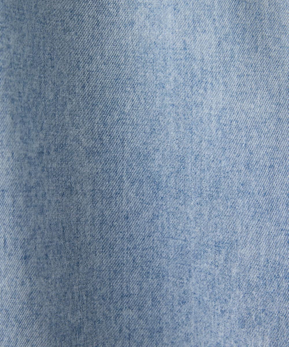PHLGD03330 GEORGES RECH(小さいサイズ)(メゾン ドゥ サンク) イージーワイドデニムパンツ ライトブルー