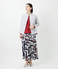 PHLGE42390 GEORGES RECH(小さいサイズ)(メゾン ドゥ サンク) トリコロールガウチョパンツ レッド