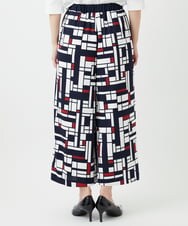 PHLGE42390 GEORGES RECH(小さいサイズ)(メゾン ドゥ サンク) トリコロールガウチョパンツ レッド