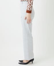 PHLGE52250 GEORGES RECH(小さいサイズ)(メゾン ドゥ サンク) シェルタリングドライオックスワイドパンツ ライトグレー