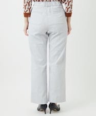 PHLGE52250 GEORGES RECH(小さいサイズ)(メゾン ドゥ サンク) シェルタリングドライオックスワイドパンツ ライトグレー