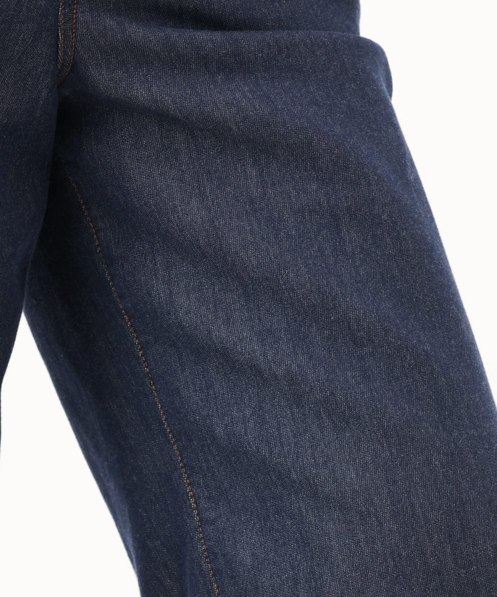 PHLJE23290 GEORGES RECH(小さいサイズ)(メゾン ドゥ サンク) 裏起毛イージーデニムパンツ グレー