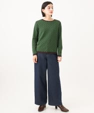 PHLJE23290 GEORGES RECH(小さいサイズ)(メゾン ドゥ サンク) 裏起毛イージーデニムパンツ グレー