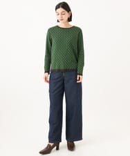 PHLJE23290 GEORGES RECH(小さいサイズ)(メゾン ドゥ サンク) 裏起毛イージーデニムパンツ グレー