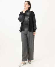 PHLJE23290 GEORGES RECH(小さいサイズ)(メゾン ドゥ サンク) 裏起毛イージーデニムパンツ グレー