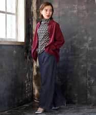 PHLJE23290 GEORGES RECH(小さいサイズ)(メゾン ドゥ サンク) 裏起毛イージーデニムパンツ グレー