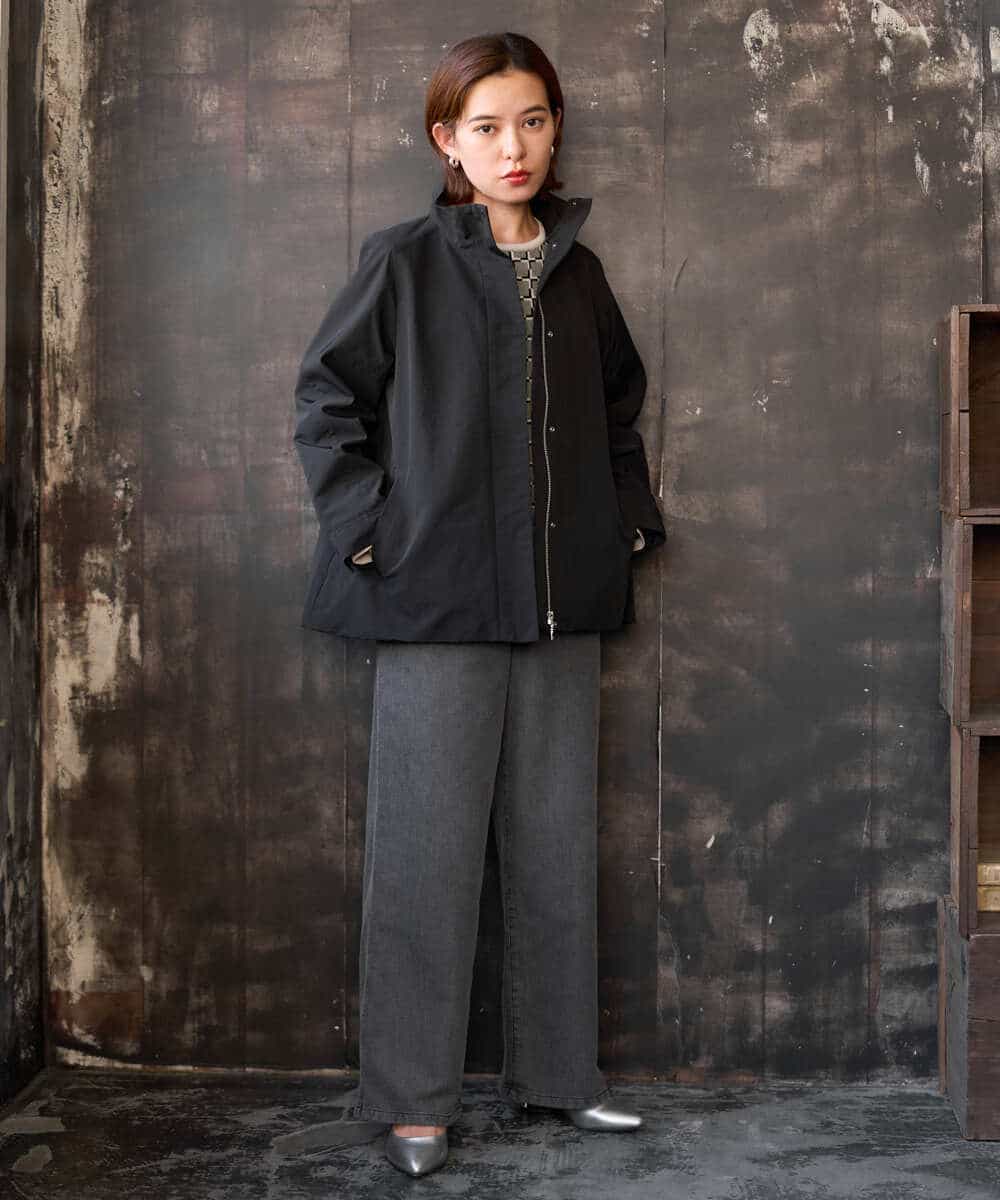 PHLJE23290 GEORGES RECH(小さいサイズ)(メゾン ドゥ サンク) 裏起毛イージーデニムパンツ グレー