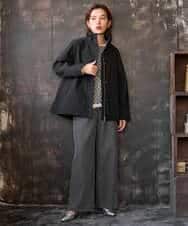 PHLJE23290 GEORGES RECH(小さいサイズ)(メゾン ドゥ サンク) 裏起毛イージーデニムパンツ グレー