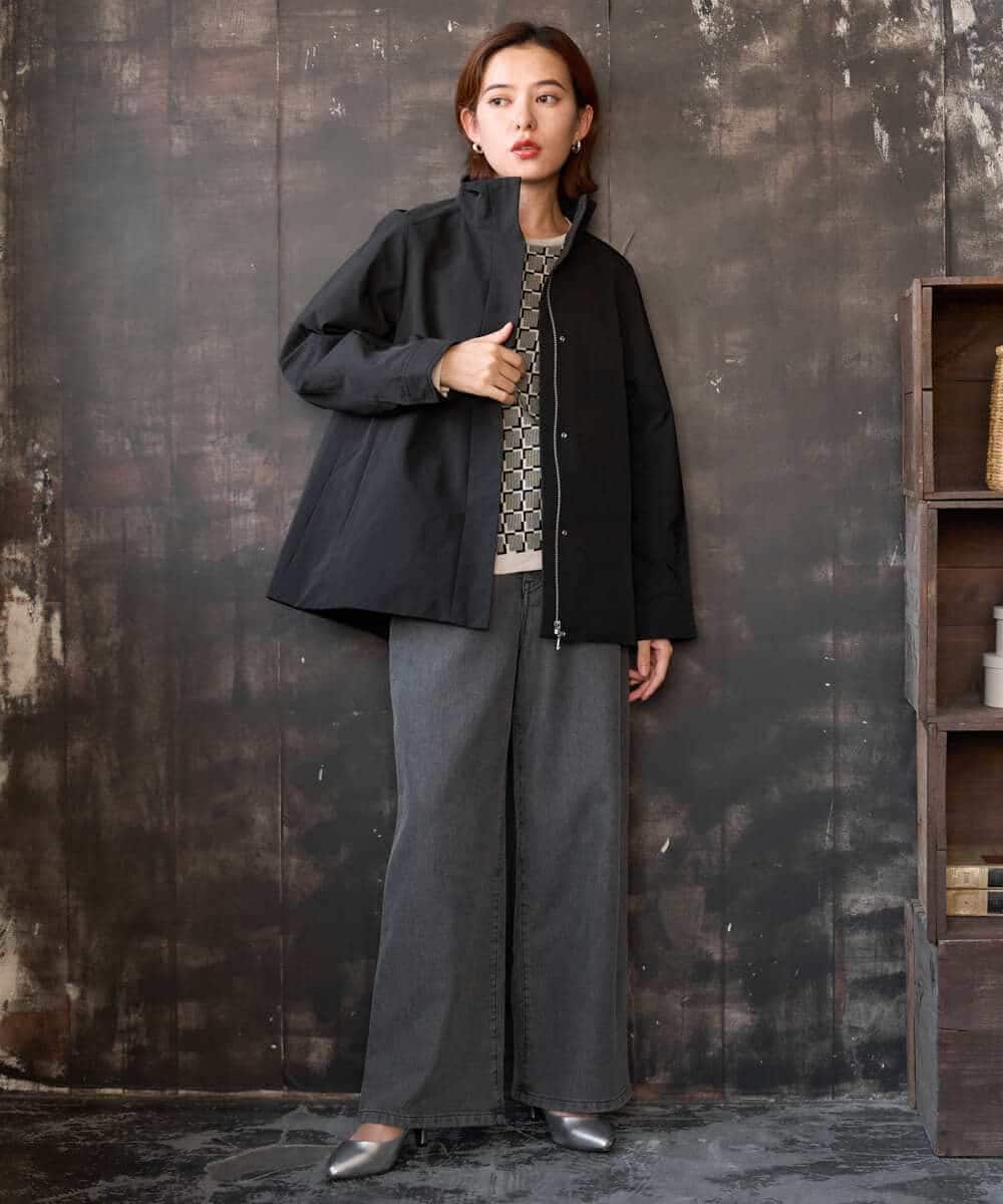 PHLJE23290 GEORGES RECH(小さいサイズ)(メゾン ドゥ サンク) 裏起毛イージーデニムパンツ グレー