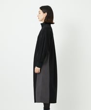 PHPAD01390 GEORGES RECH(小さいサイズ)(メゾン ドゥ サンク) ダンボールタフタドッキングワンピース ブラック