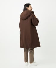 PHQAE59190 GEORGES RECH(小さいサイズ)(メゾン ドゥ サンク)  [日本製]カットジョーゼットストレッチテーパードパンツ モカベージュ