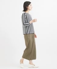 PHQGX85190 GEORGES RECH(小さいサイズ)(メゾン ドゥ サンク) [新色追加・定番人気][多機能素材]ジャージーガウチョパンツ ライトグレー