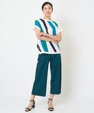 PHQGX85190 GEORGES RECH(小さいサイズ)(メゾン ドゥ サンク) [新色追加・定番人気][多機能素材]ジャージーガウチョパンツ ライトグレー