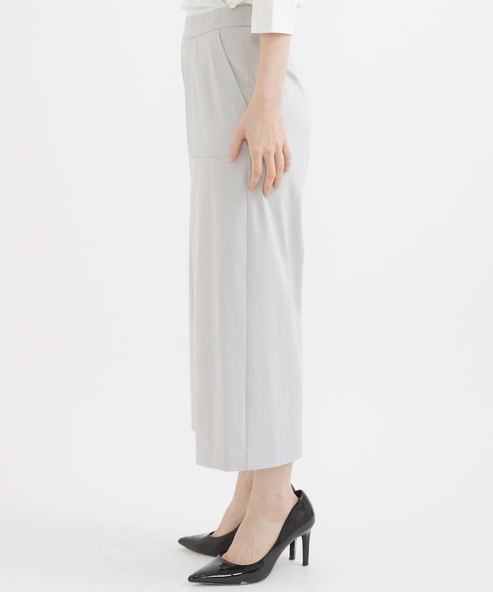 PHQGX85190 GEORGES RECH(小さいサイズ)(メゾン ドゥ サンク) [新色追加・定番人気][多機能素材]ジャージーガウチョパンツ ライトグレー