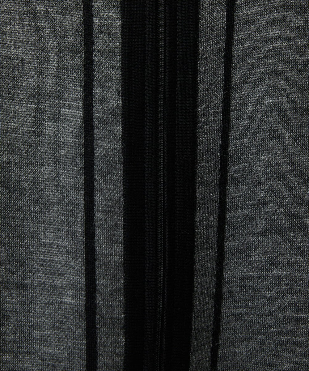PHSAD03330 GEORGES RECH(小さいサイズ)(メゾン ドゥ サンク) ダブルジャカードニットポンチョ ベージュ