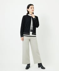 PHSAD11260 GEORGES RECH(小さいサイズ)(メゾン ドゥ サンク) [アンサンブル対応]ウォッシャブルウールカーディガン イエロー