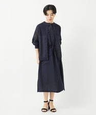 PHSGA05330 GEORGES RECH(小さいサイズ)(メゾン ドゥ サンク) ソフトローン透かし編カーディガン ホワイト
