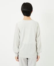 PHSJB28250 GEORGES RECH(小さいサイズ)(メゾン ドゥ サンク) アイレットシアーニットカーディガン ライトグレー