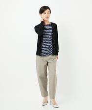 PHSJB28250 GEORGES RECH(小さいサイズ)(メゾン ドゥ サンク) アイレットシアーニットカーディガン ライトグレー