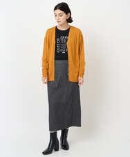 PHSJB51290 GEORGES RECH(小さいサイズ)(メゾン ドゥ サンク) リラックスカーディガン グレー